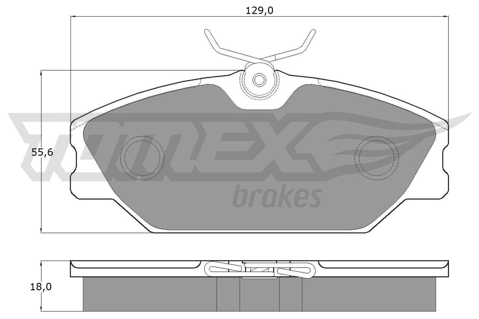 A.B.S. 37097 Bremsekloss sett